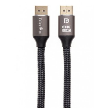 Кабель DisplayPort -DisplayPort  1,5м  ver.1.4  8K@60Hz  Telecom Pro TCG750-1.5M