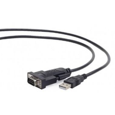 Шнур COM-кабель Cablexpert UAS-DB9M-02  USB A -RS-232   RS232-DB9M  (добавляет в систему  COM порт)