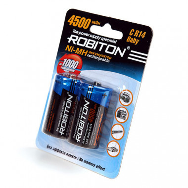 Аккумулятор Robiton R14 4500mAh  08797