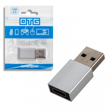 Переходник шт.USB A -гн.Type-C  isa USB3.0 P-19  967019