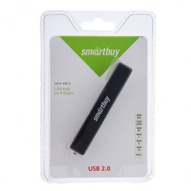 HUB USB Smartbuy SBHA-408  4 порта  в асс