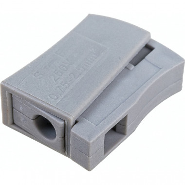 Клемма Stekker СМК для свет. (двусторон) LD224-101 2х(1-2,5мм2) 250V 24A (5шт) 32411