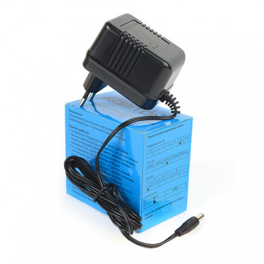 Адаптер сет. Robiton B12-500 (12V 500mA) нестабил  5.5х2.5 ( - полярн) 