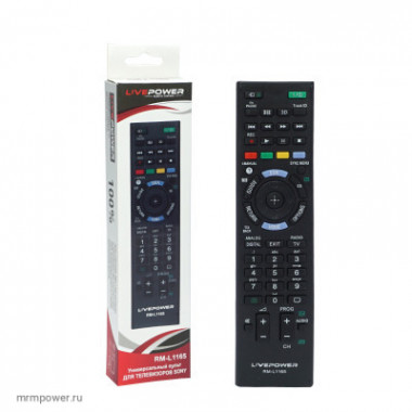 Пульт для SONY RM-L1165 LCD универсальный  Live-Power 