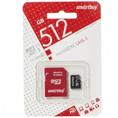 SmartBuy micro SDXC class10 512Gb деш в асс