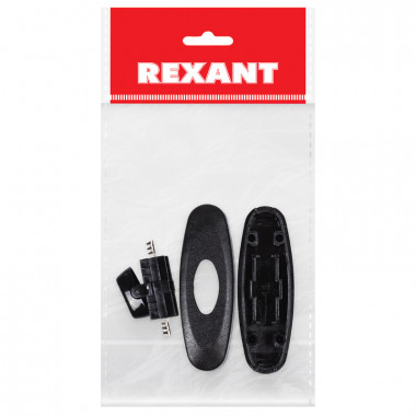 Выключатель проходной Rexant 2A 250V чёрный  36-3018