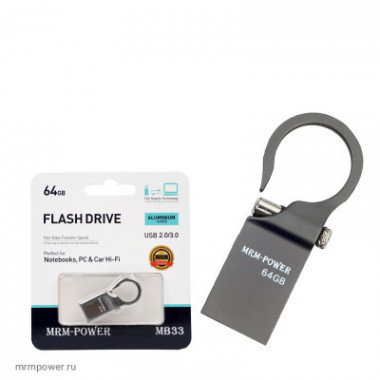 MRM USB 2.0  64Gb  MB33 Metal 10Mb/s High speed  C3003