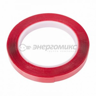 Двухсторонний скотч прозрачный Акрил 12мм х 5м  Rexant 09-6512