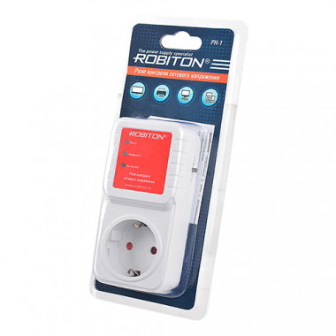 Реле напряжения Robiton PH-1  13A  16580