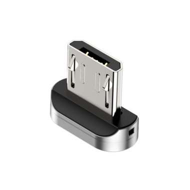 Переходник шт.microUSB -магнитная пимпа Baseus CAMXC-E