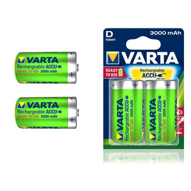 Аккумулятор Varta R20  3000mAh