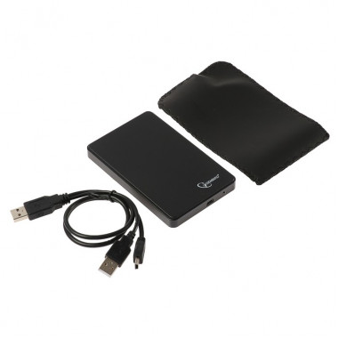 Внешний корпус 2.5' Gembird EE2-U2S-40P чёрн  SATA  13136