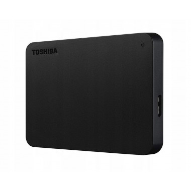 Внешний жесткий диск HDD  Toshiba  4 TB Canvio Basics чёрный, 2.5", USB 3.2 (NEW)