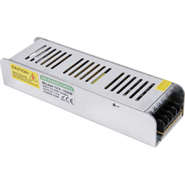 Б/п для с-д. узкий 150W 12V 12,5A  ip20  Ecola узкий