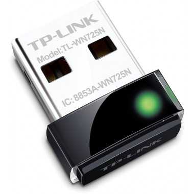 Wi-Fi адаптер TP-LINK TL-WN725N  Nano  150Mbps