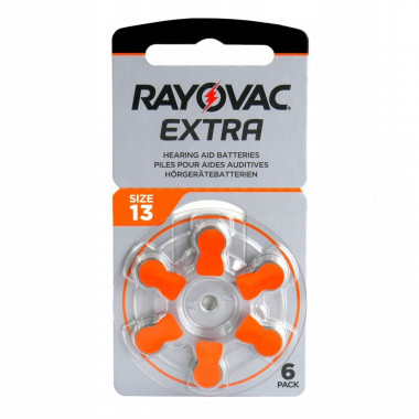 Эл-т питания RAYOVAC ZA-13 слух  (упак 6шт)