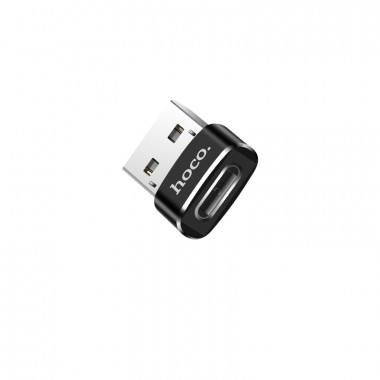 Переходник шт.USB A -гн.Type-C  Hoco UA6