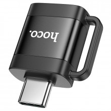 Переходник OTG  шт.Type-C -гн.USB  Hoco UA31C