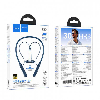 Гарнитура Bluetooth Hoco  ES74 sport шейный обод