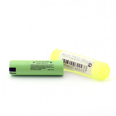 Аккумулятор Panasonic  18650 Li-ion 3.7В 3200mAh без платы (NCR18650BM) + силик кейс 