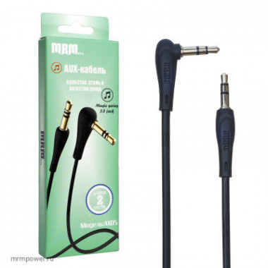 Кабель AUX  MRM AX05 угловой  2м  B3554