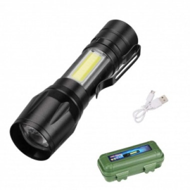Фонарь акк. H-871 от USB  + Cob