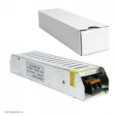 Б/п для с-д. ip20 узкий  150W 24V 6,5A  ip20  LivePower  LP24150 A2243 General 519113