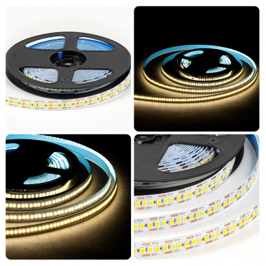 Лента св/д ip20  SMD2835  12V  240Led  19.2W/м  1600Lm  4000K  Apeyron/OGM LSE-266