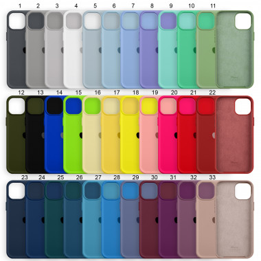 Чехол iPhone 14 / 6.1'   Silicon Сase под ориг