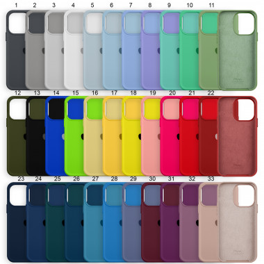 Чехол iPhone 14 Pro / 6.1'   под ориг Silicon Сase