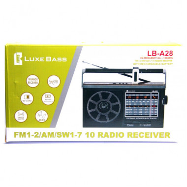 Радиоприемник Luxe Bass LB-A28