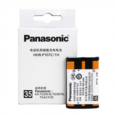 Аккумулятор Panasonic HHR-P107  3,6V  650mAh