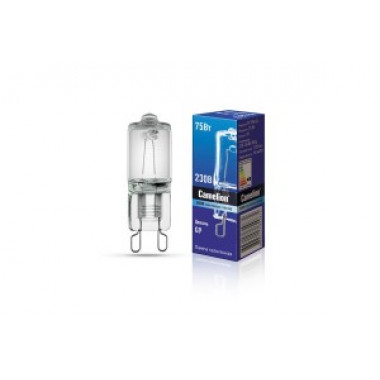 Лампа G9  прозрачная  75W  220V