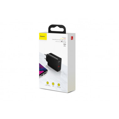 Адаптер сет. Baseus USB-Type-C  QC 30W 5A  CCFS-C0
