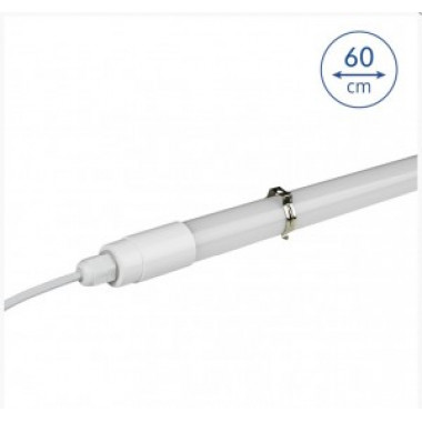 Светильник св/д линейный Lumin'arte  12W (1100lm) 4000K ip65  28х605 матов 600мм   LWT8S-12W/03