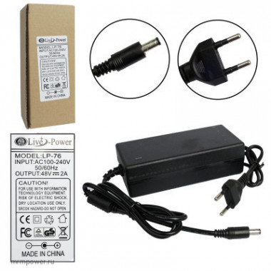 Адаптер сет. Live-Power 48V 2A   (5.5*2.5)  LP76  A1616