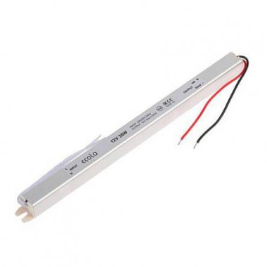 Б/п для с-д. сверхтонкий 38W 12V 3,16A  ip20  Ecola