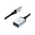 Шнур удлинитель (USB3.0)  шт.USB A -гн.USB А  0,5м  HOCO US10