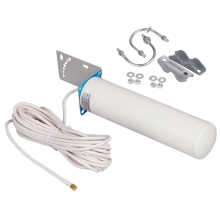 Антенна 3G/4G/Wi-Fi / LTE 700-2700MHZ  10-12dBi  штырьевая / провод 5м  (SMA male)