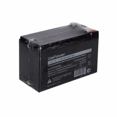 Аккумулятор свинц-кисл GoPower LA-1270/security 12V 7Ah  клеммы T1/ F1 